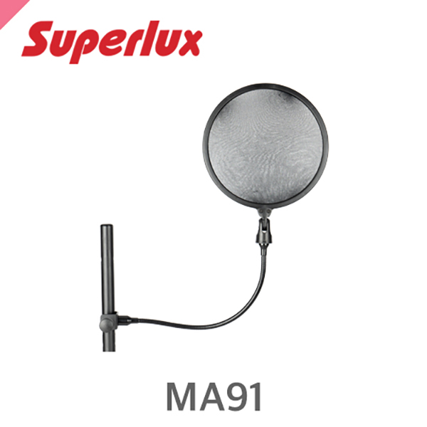 머스트컬러 수퍼럭스 MA91 이중구조 팝필터SUPERLUX MA91 Pop Filter(Superlux)