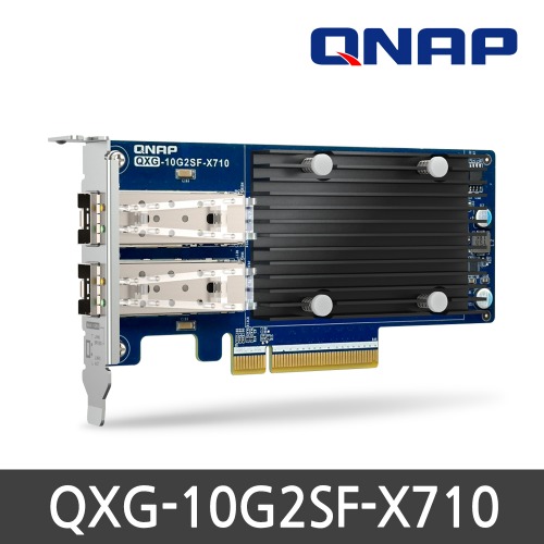 머스트컬러 QNAP 큐냅 QXG-10G2SF-X710 10GbE 네트워크 확장 랜카드(QNAP)