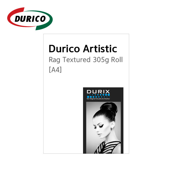 두리코 아티스틱 랙 텍스처드 305g [A4 25매]  Durico Artistic Rag Textured 305g